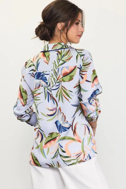 Kalani Tropical Blouse