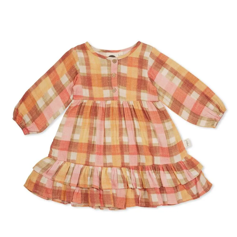 Kapow Kids Check Me Out Trapeze Dress