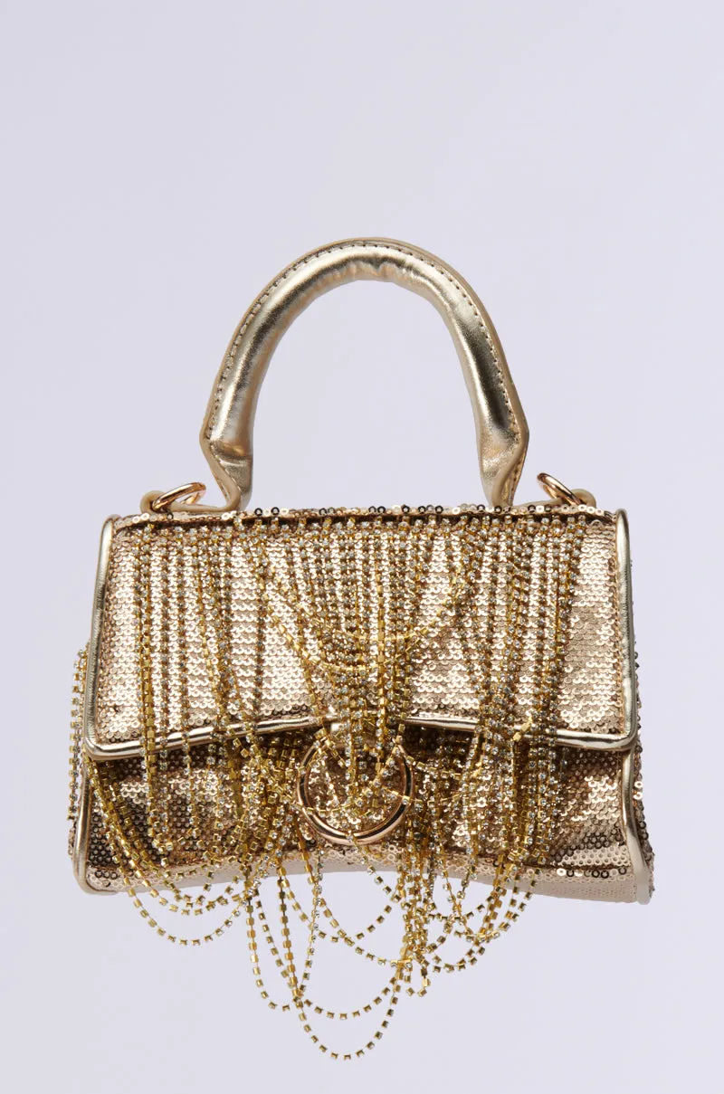 KEEP DREAMING BLING PURSE
