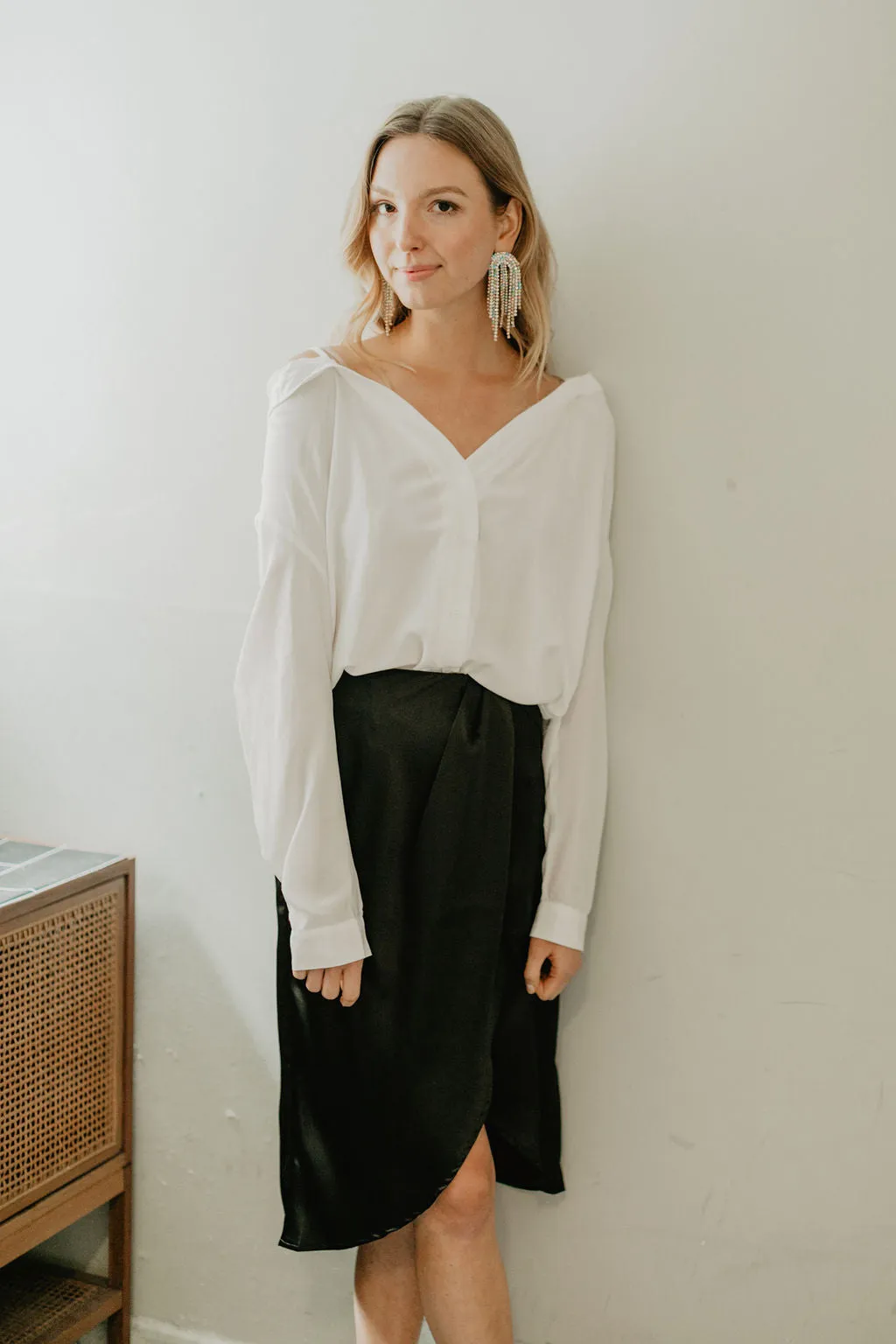 KELSEY SLIP SKIRT
