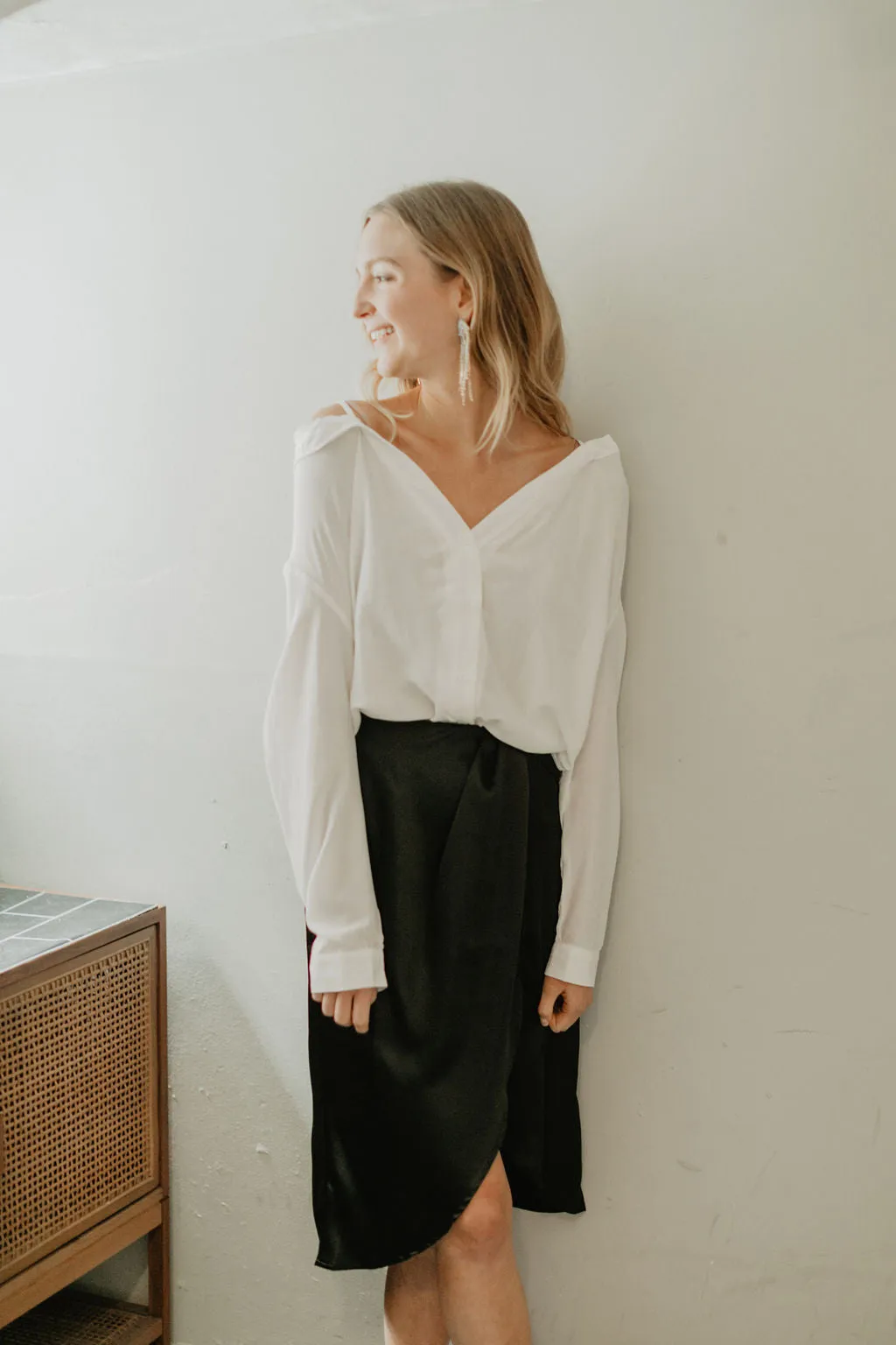 KELSEY SLIP SKIRT
