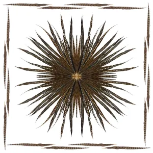 Kevin's Feather Circle Tablecloth