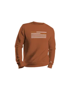 Kingdom Focused Flag Crewneck Sweatshirt - Autumn