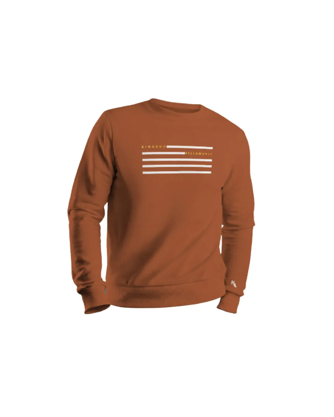 Kingdom Focused Flag Crewneck Sweatshirt - Autumn