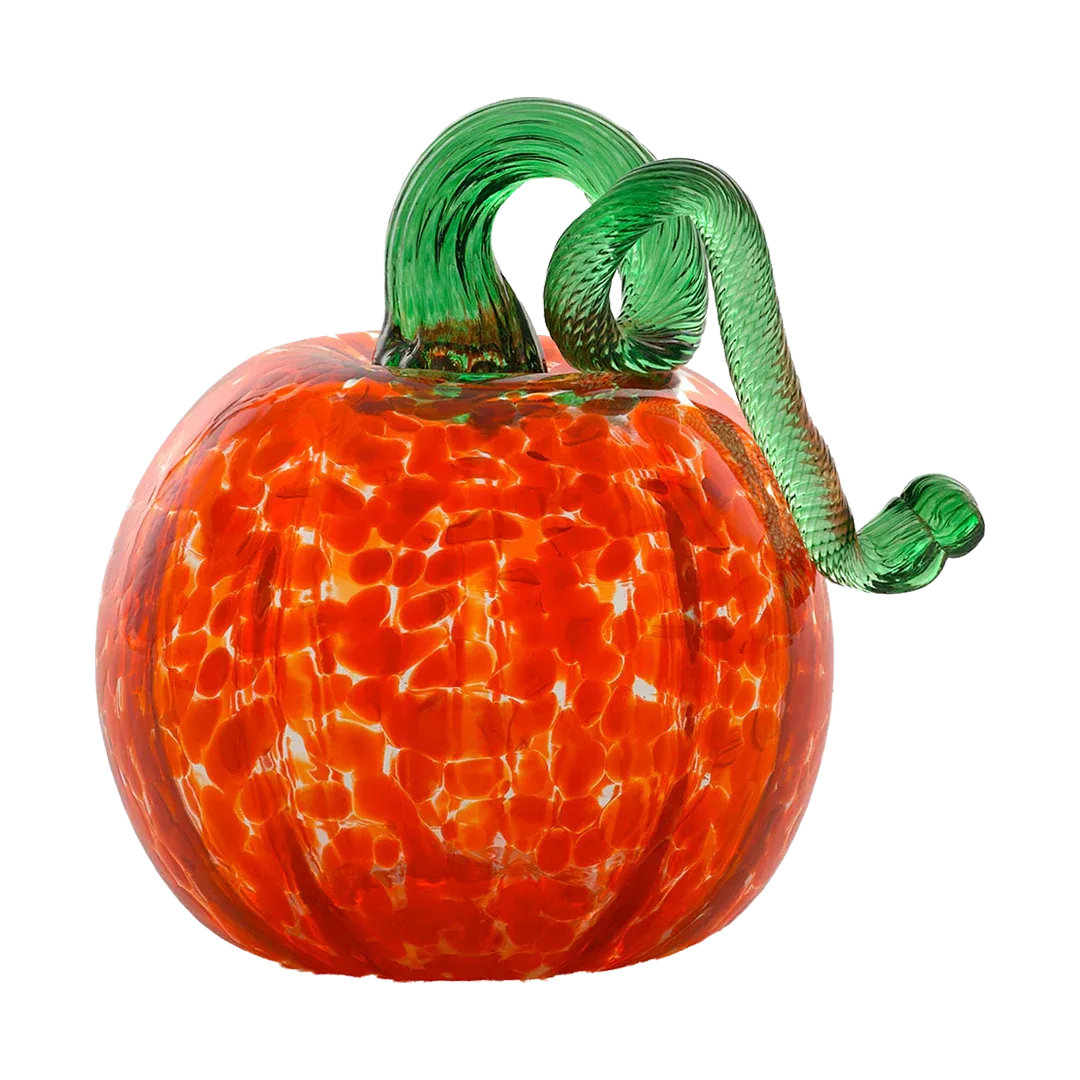 Kitras 3” Round Orange Pumpkin