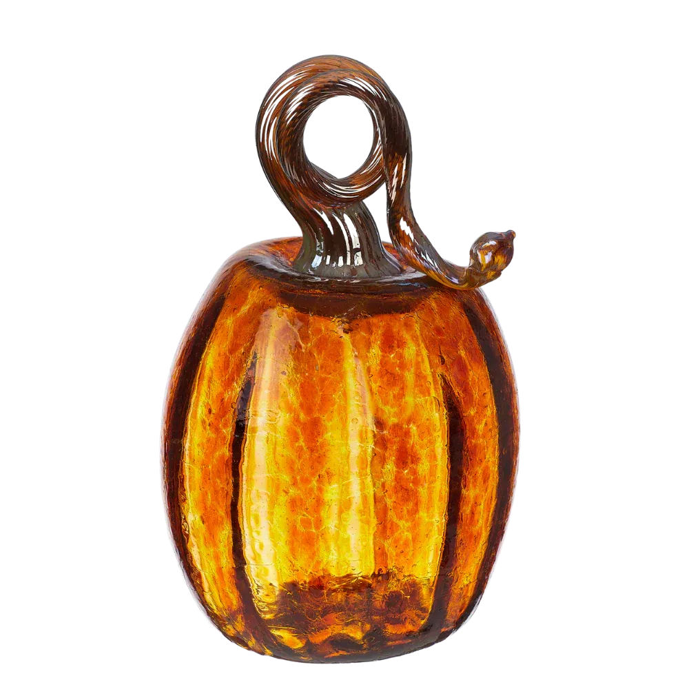 Kitras 6” Harvest Oval Pumpkin
