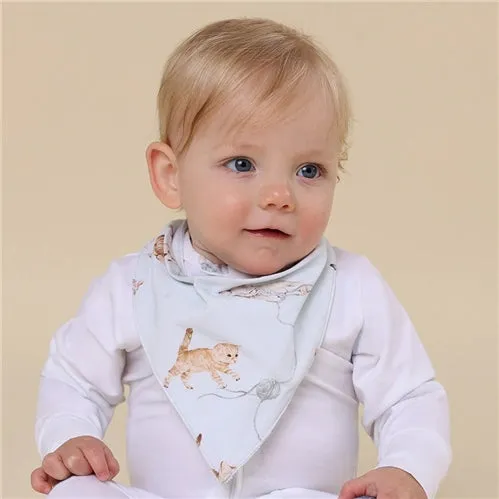 Kittens Organic Dribble Bib