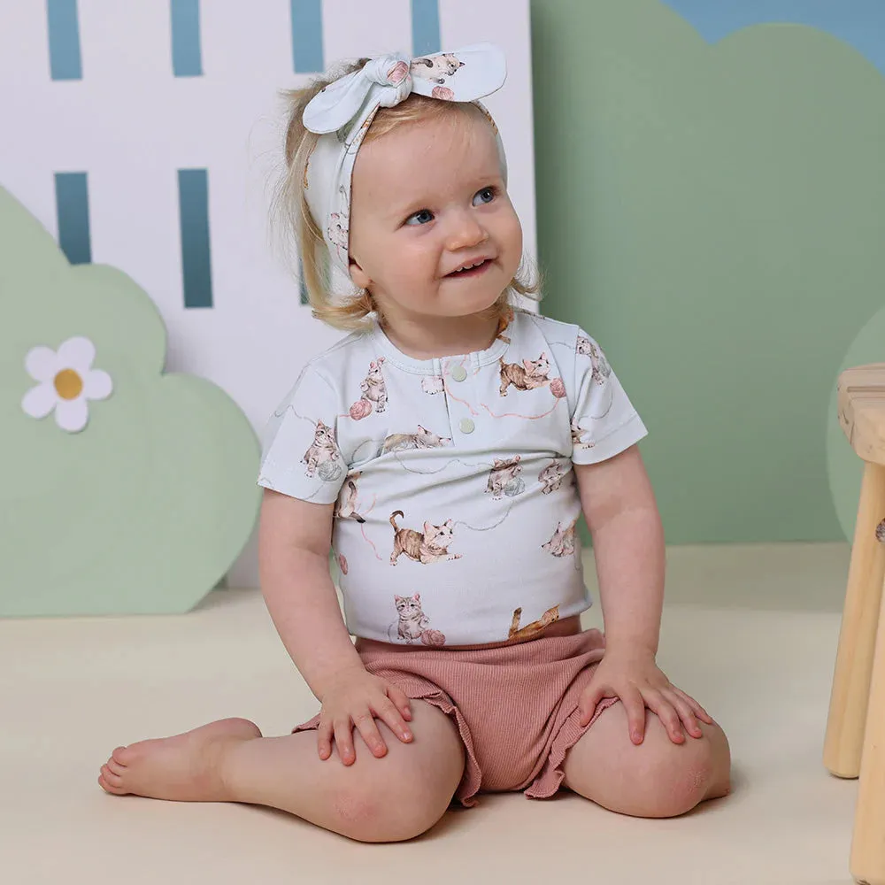 Kittens Short Sleeve Organic Bodysuit