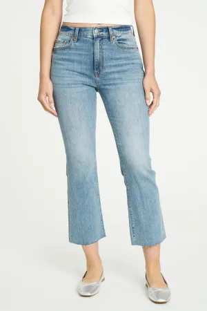 Kristine High Rise Crop Flare