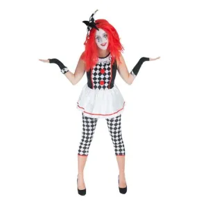 Ladies Clown Jester Costume