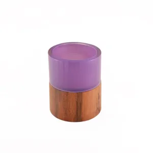 Large Purple Sleeve Votive