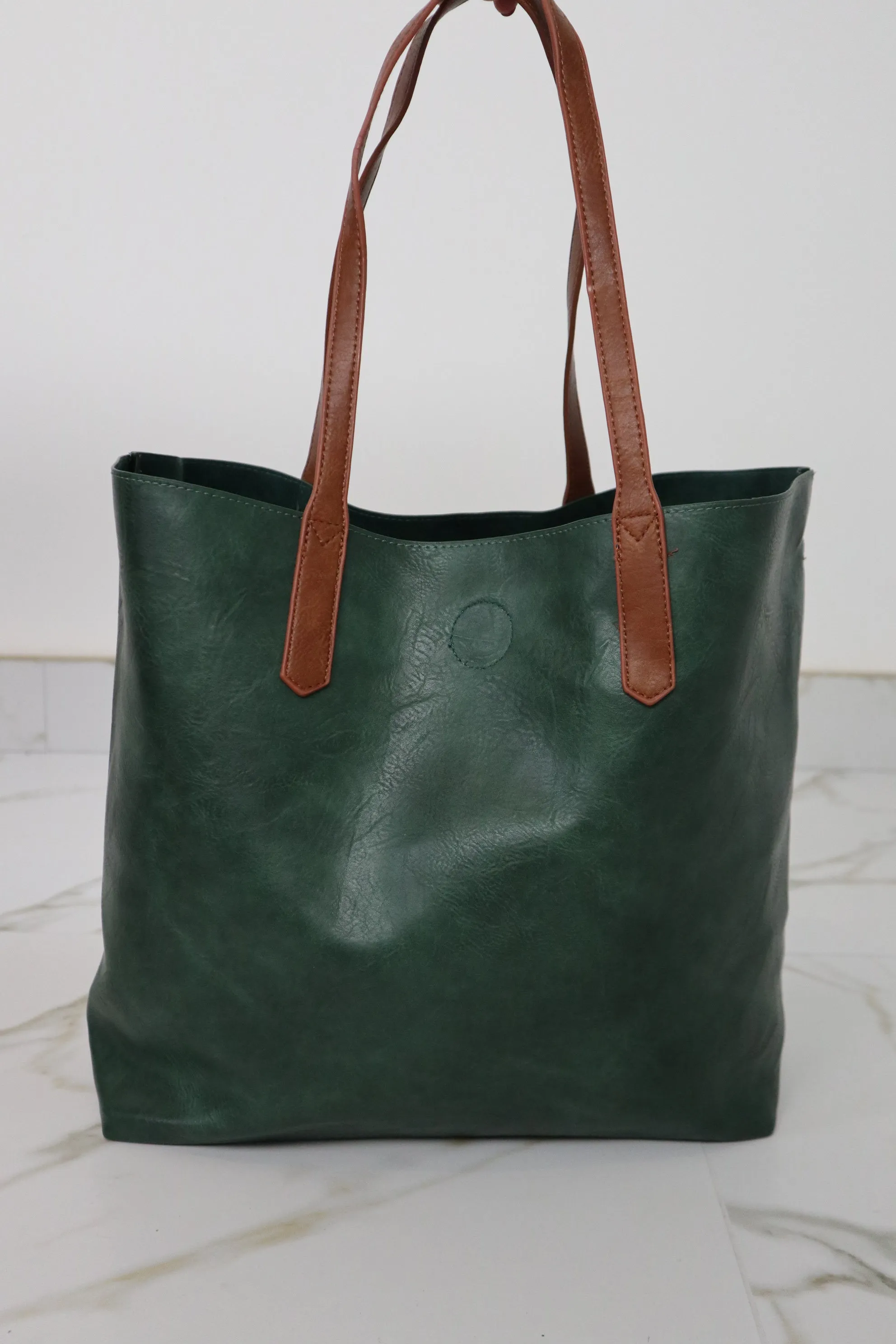 Large Shopper Bag Green