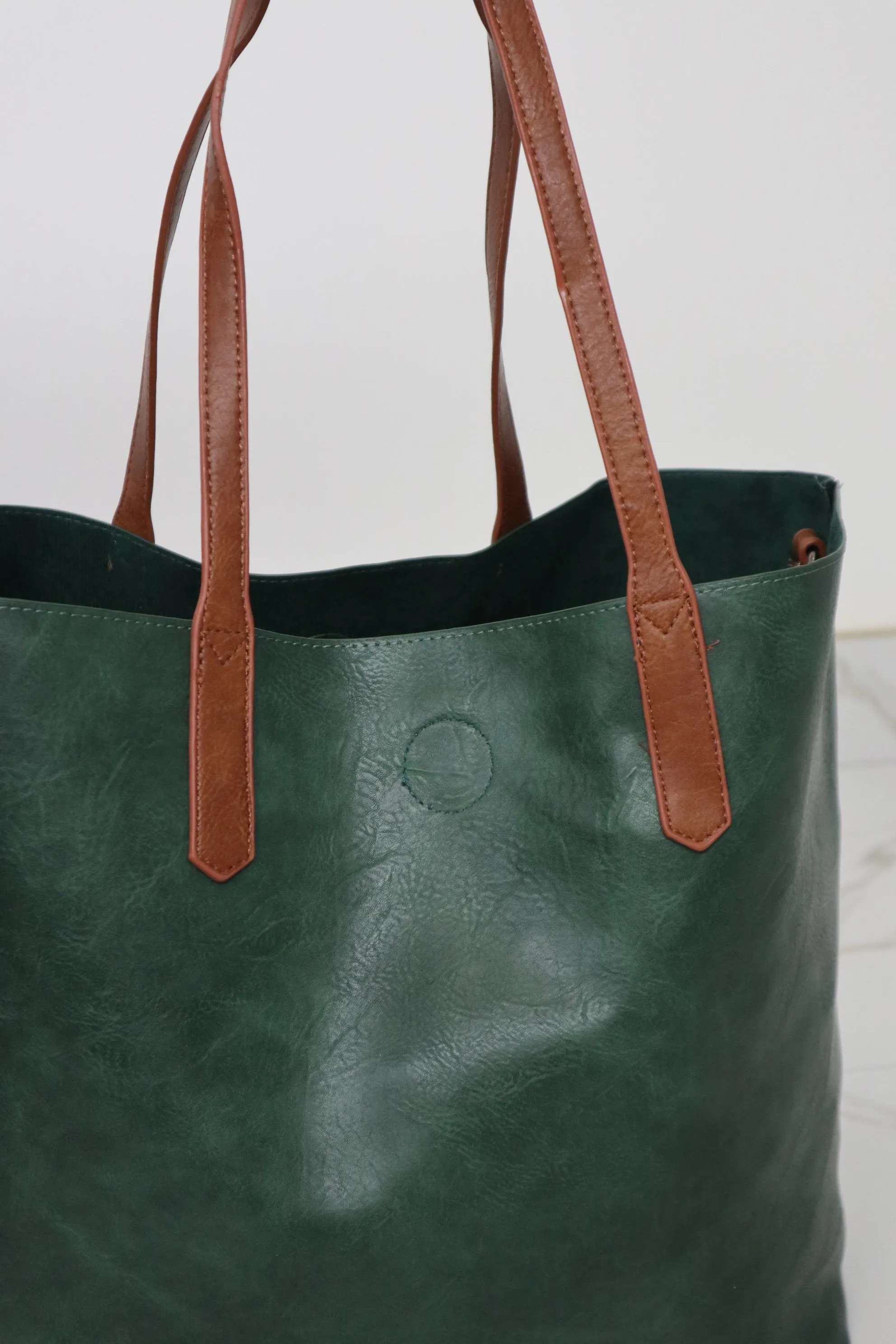 Large Shopper Bag Green