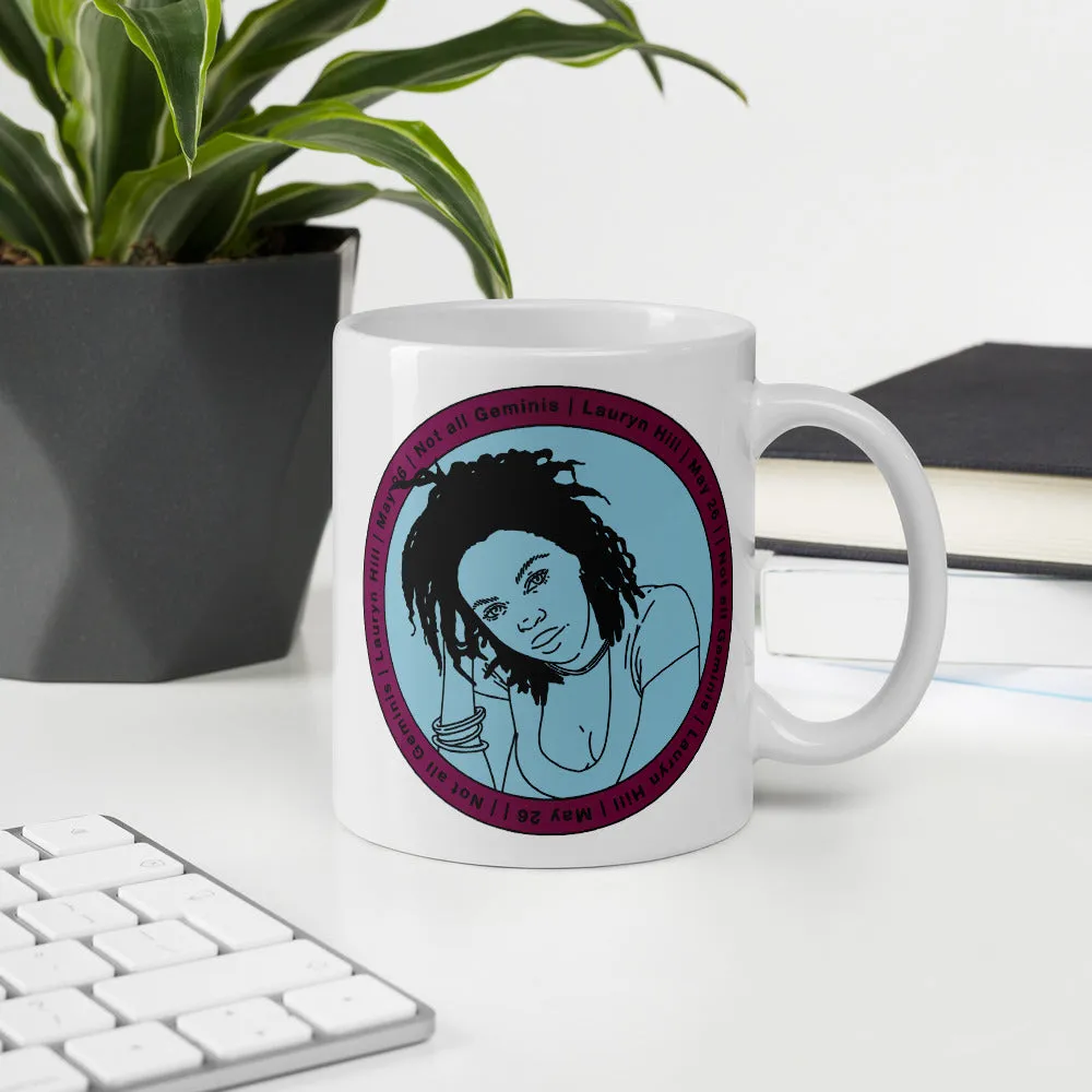 Lauryn Hill Gemini Mug