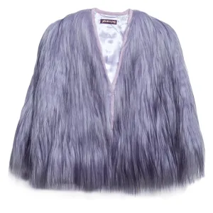 Lavender  Shag Jacket