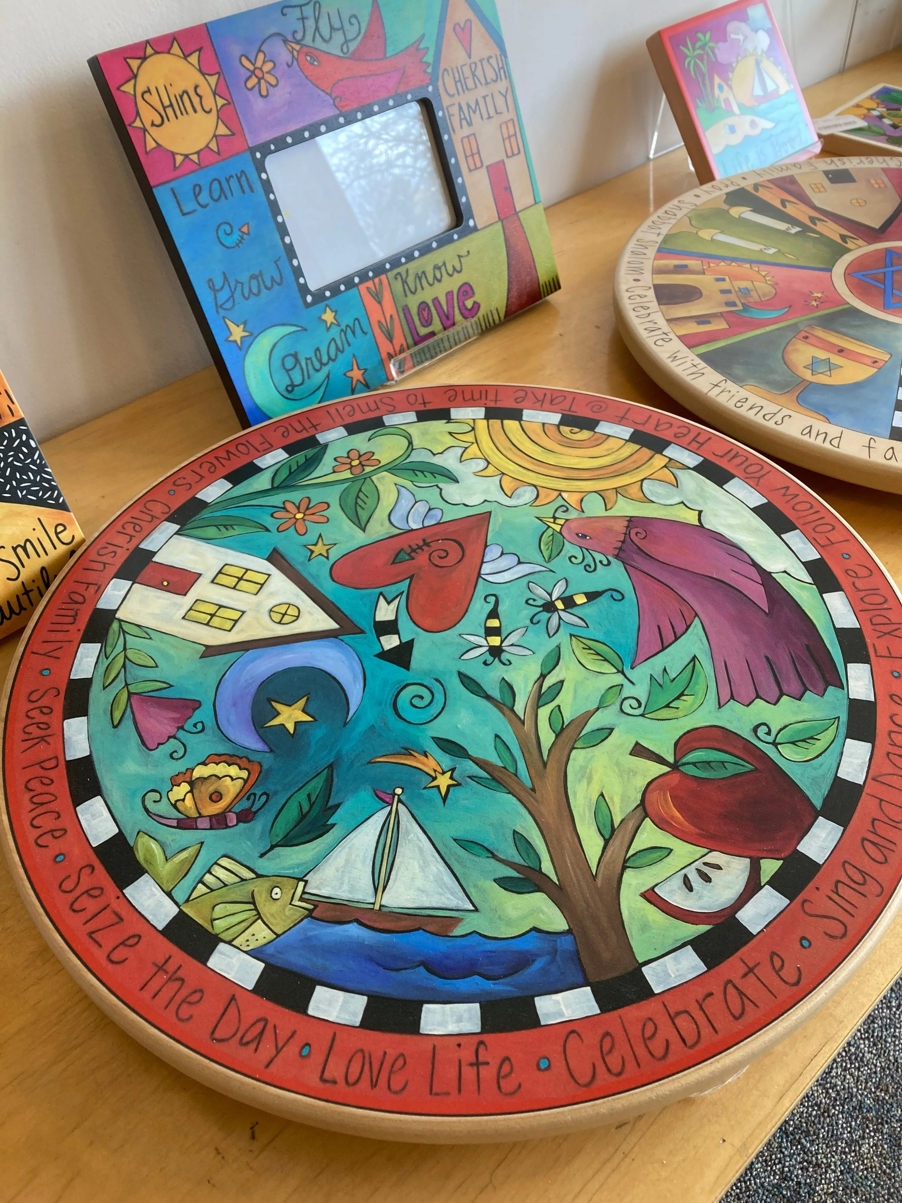 Lazy Susan, Playful Day, 18"