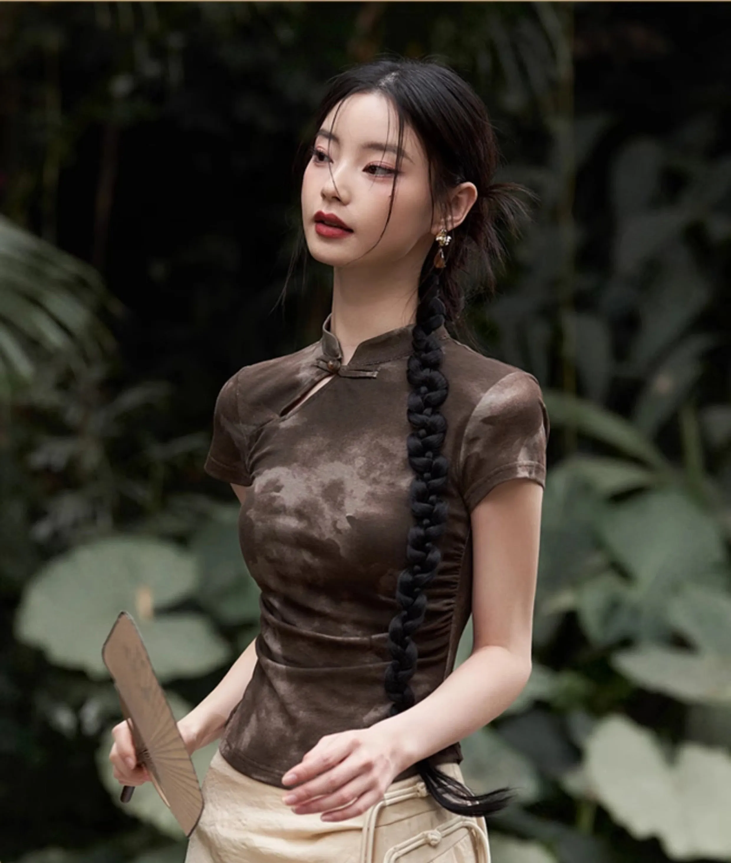 Leslie Iconic Qipao Cheongsam Top