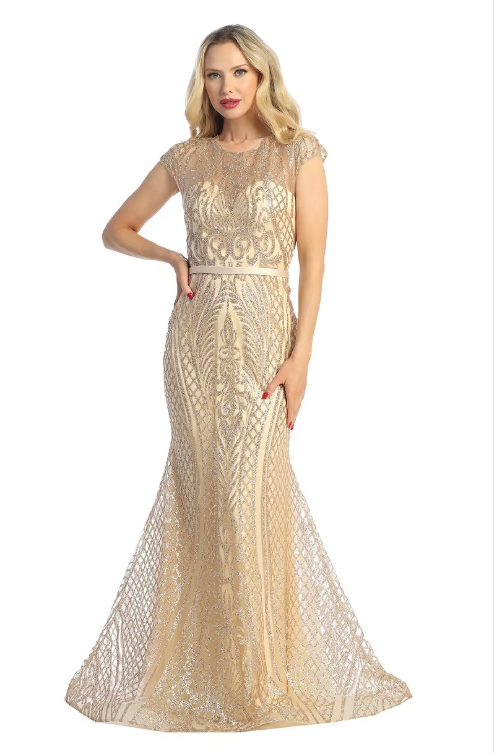 Let’s Evening Gown 7572