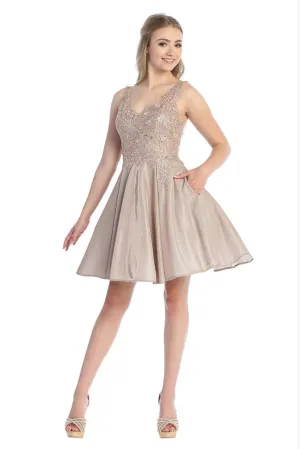 Let’s Evening Gowns 6254L
