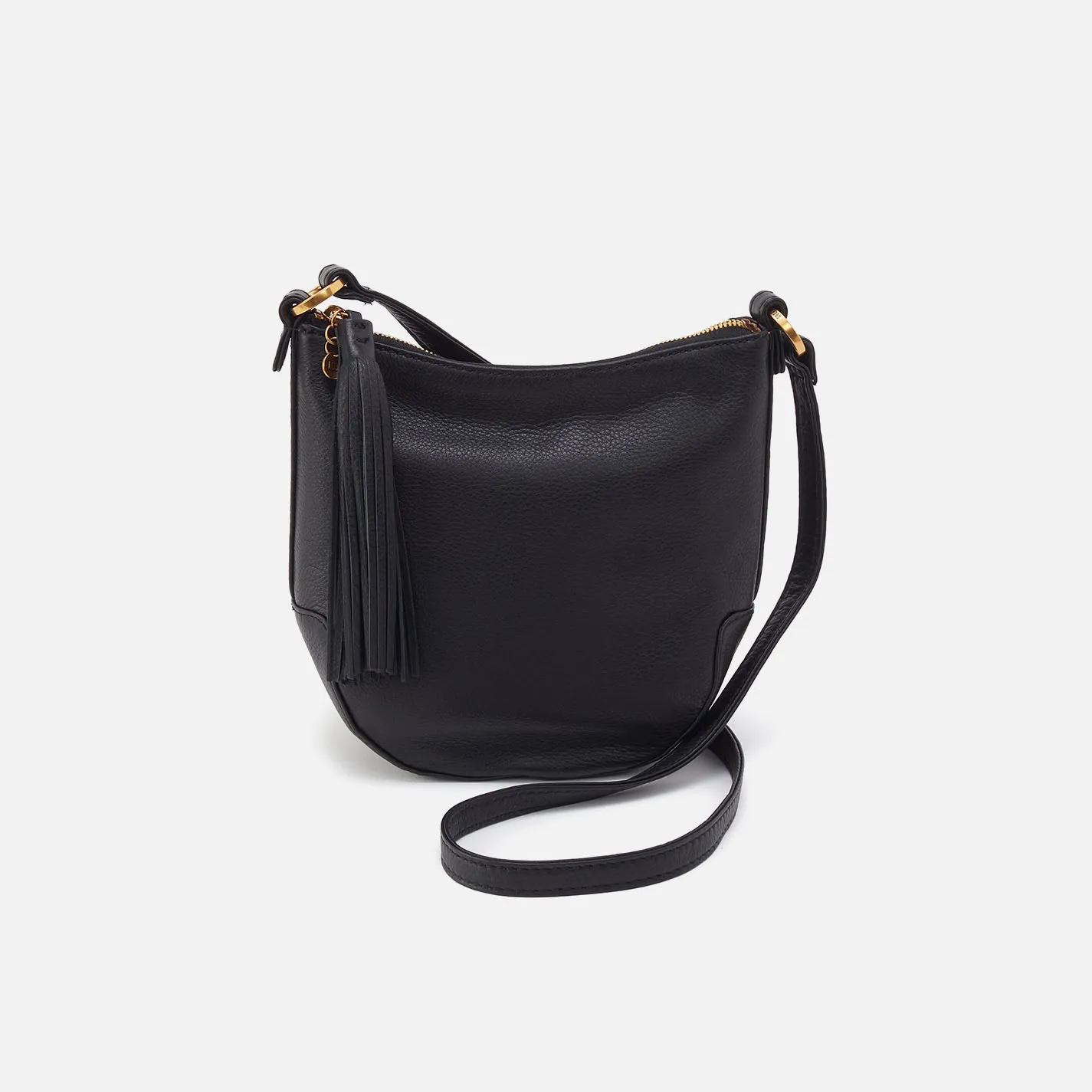 Lexi Crossbody In Pebbled Leather - Black