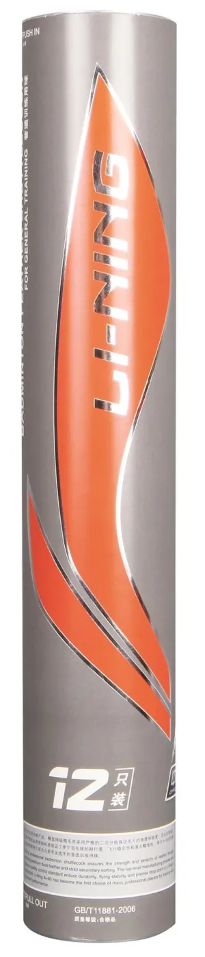 Li-Ning A 90 Feather Shuttles / Shuttlecocks - Set Of 12