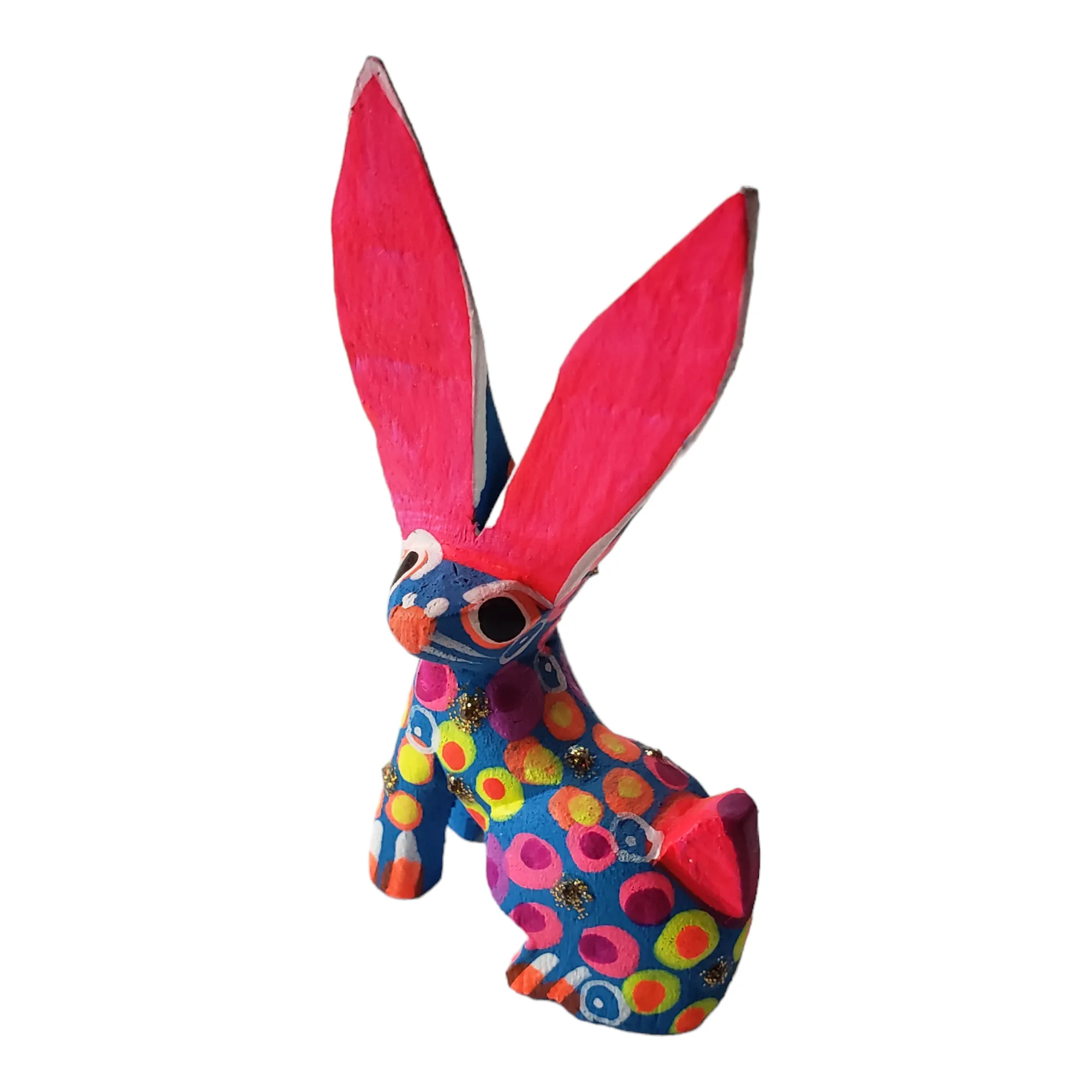 Little Rabbit Oaxacan Alebrije Wood Carving