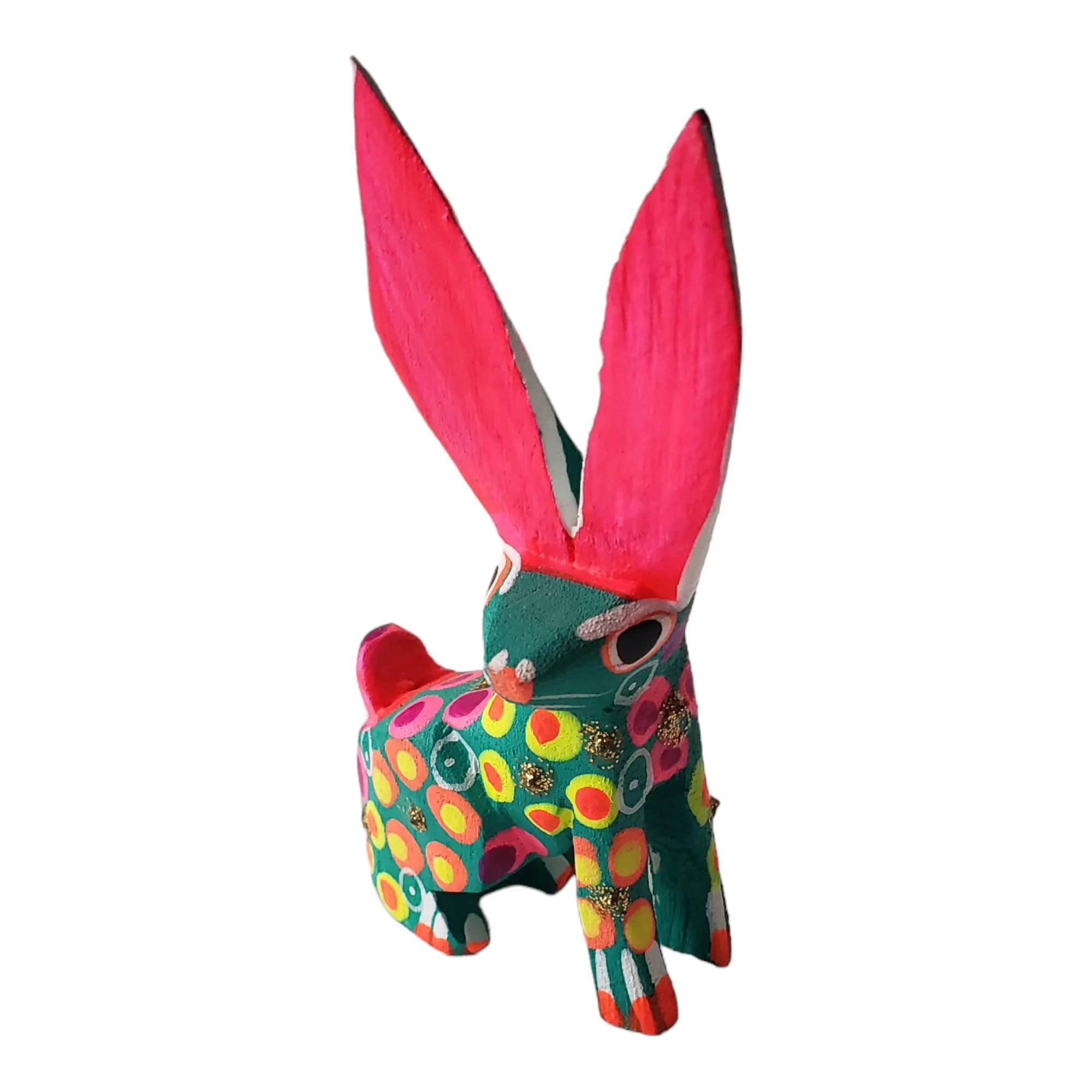 Little Rabbit Oaxacan Alebrije Wood Carving