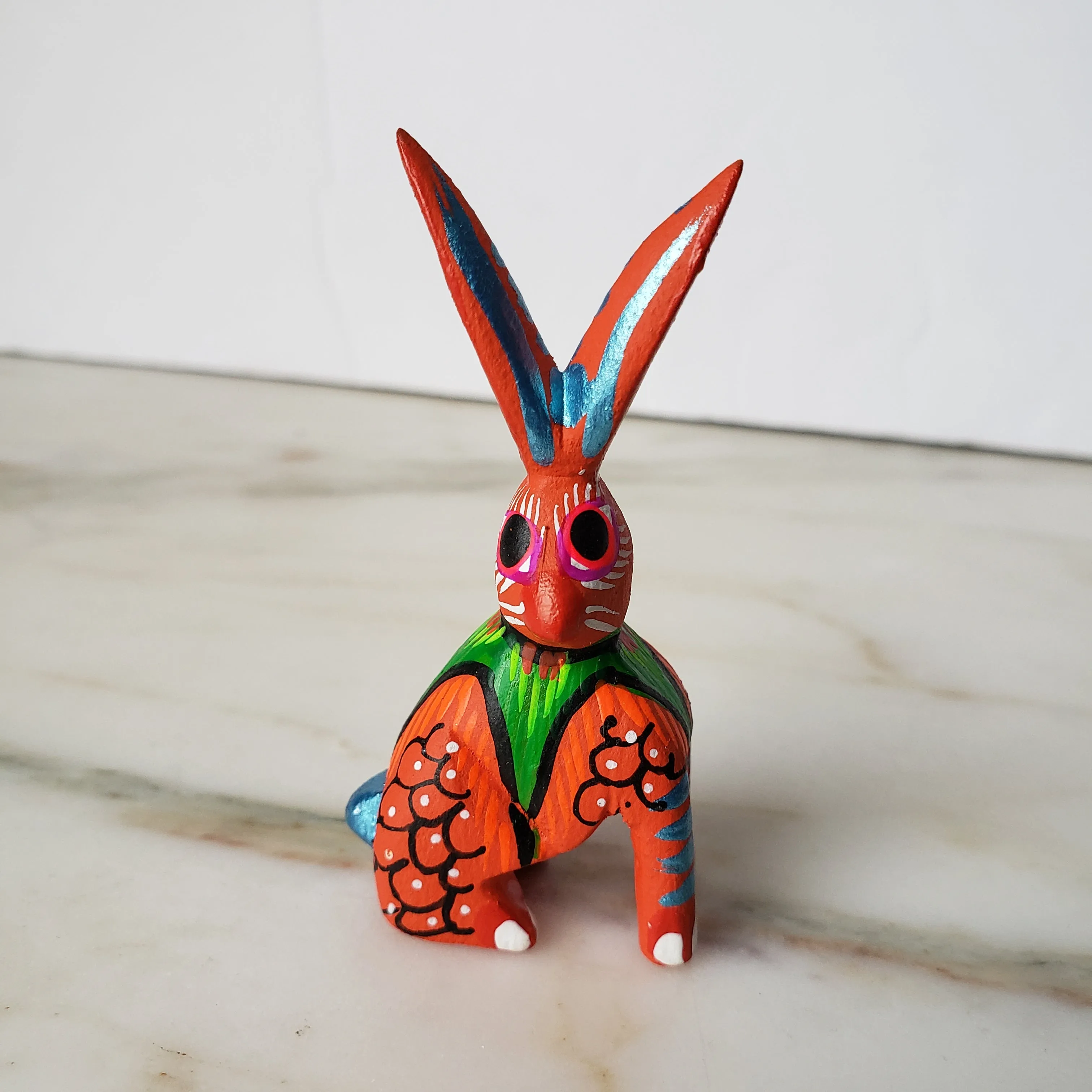 Little Rabbit Oaxacan Alebrije Wood Carving