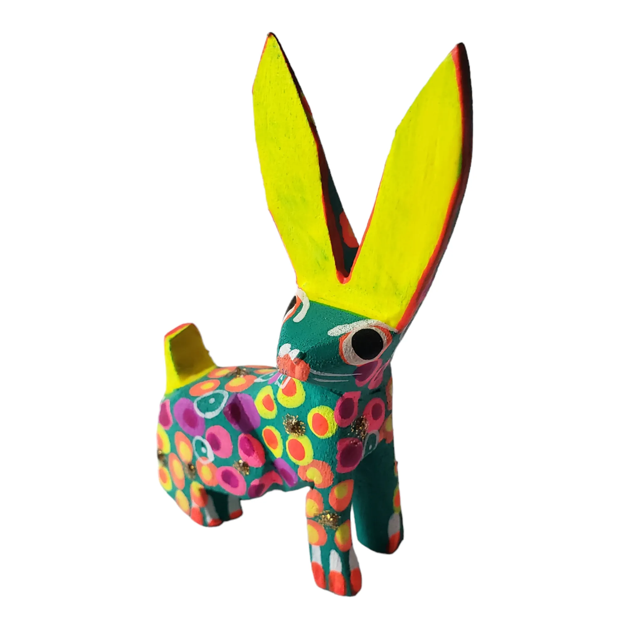 Little Rabbit Oaxacan Alebrije Wood Carving