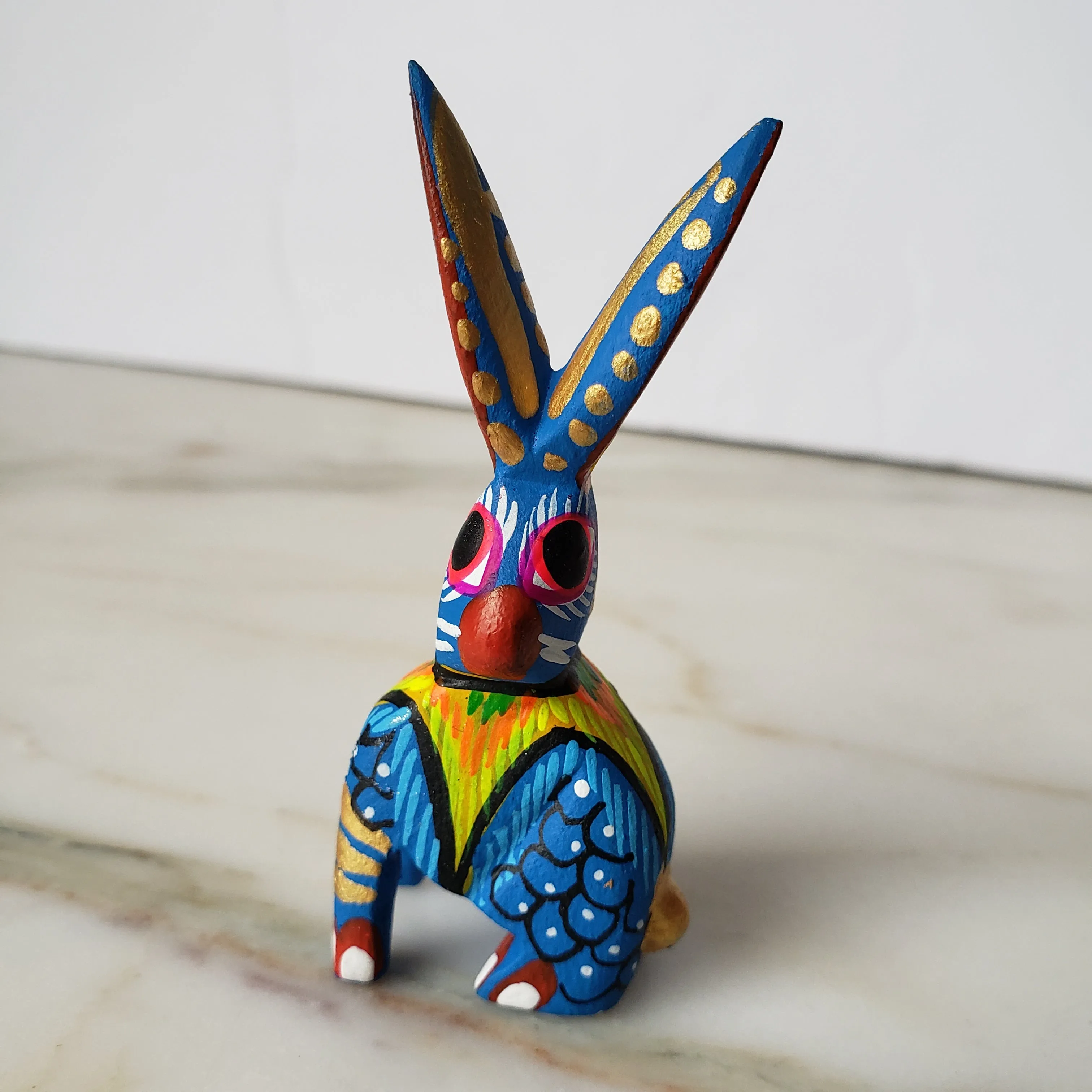 Little Rabbit Oaxacan Alebrije Wood Carving