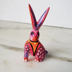Little Rabbit Oaxacan Alebrije Wood Carving