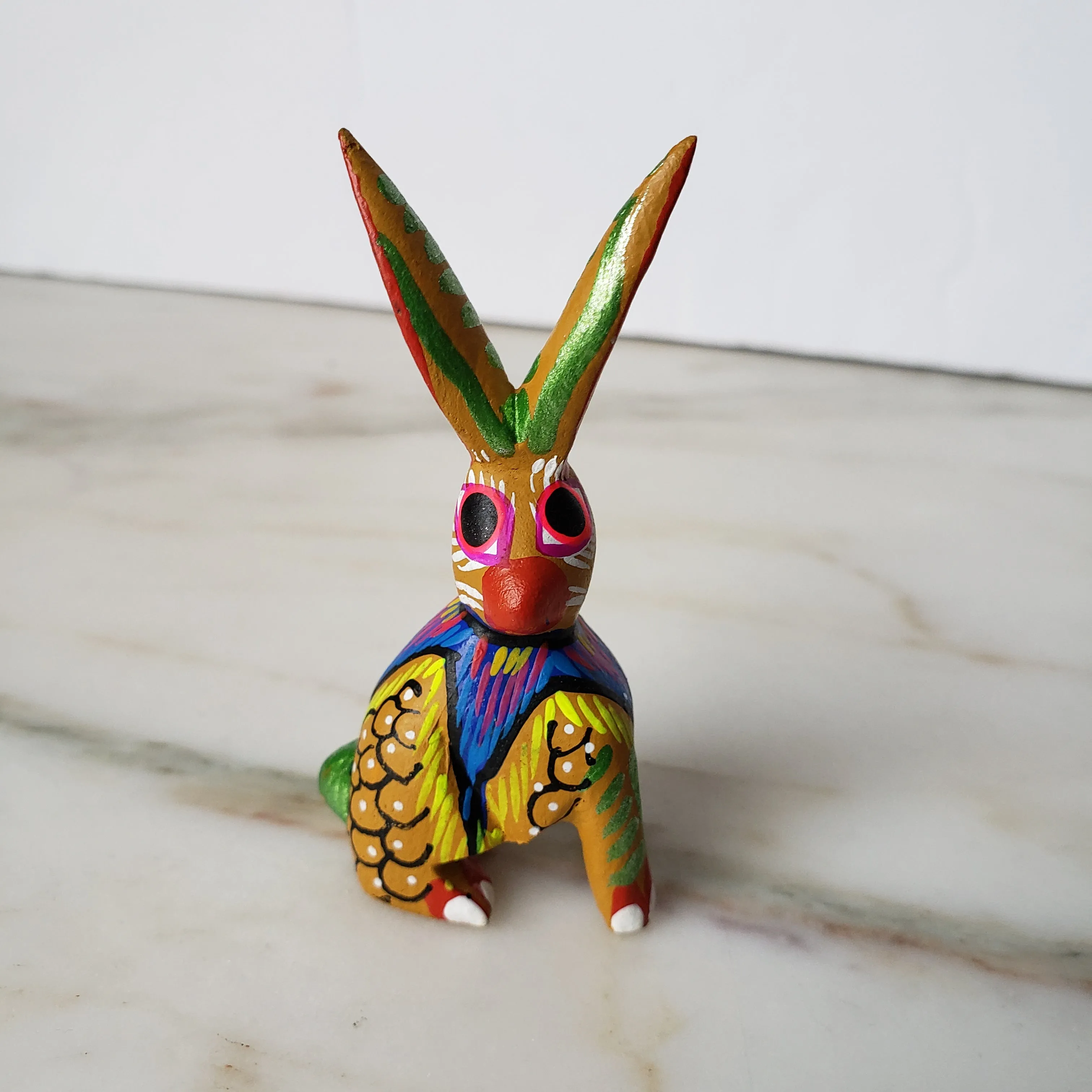 Little Rabbit Oaxacan Alebrije Wood Carving
