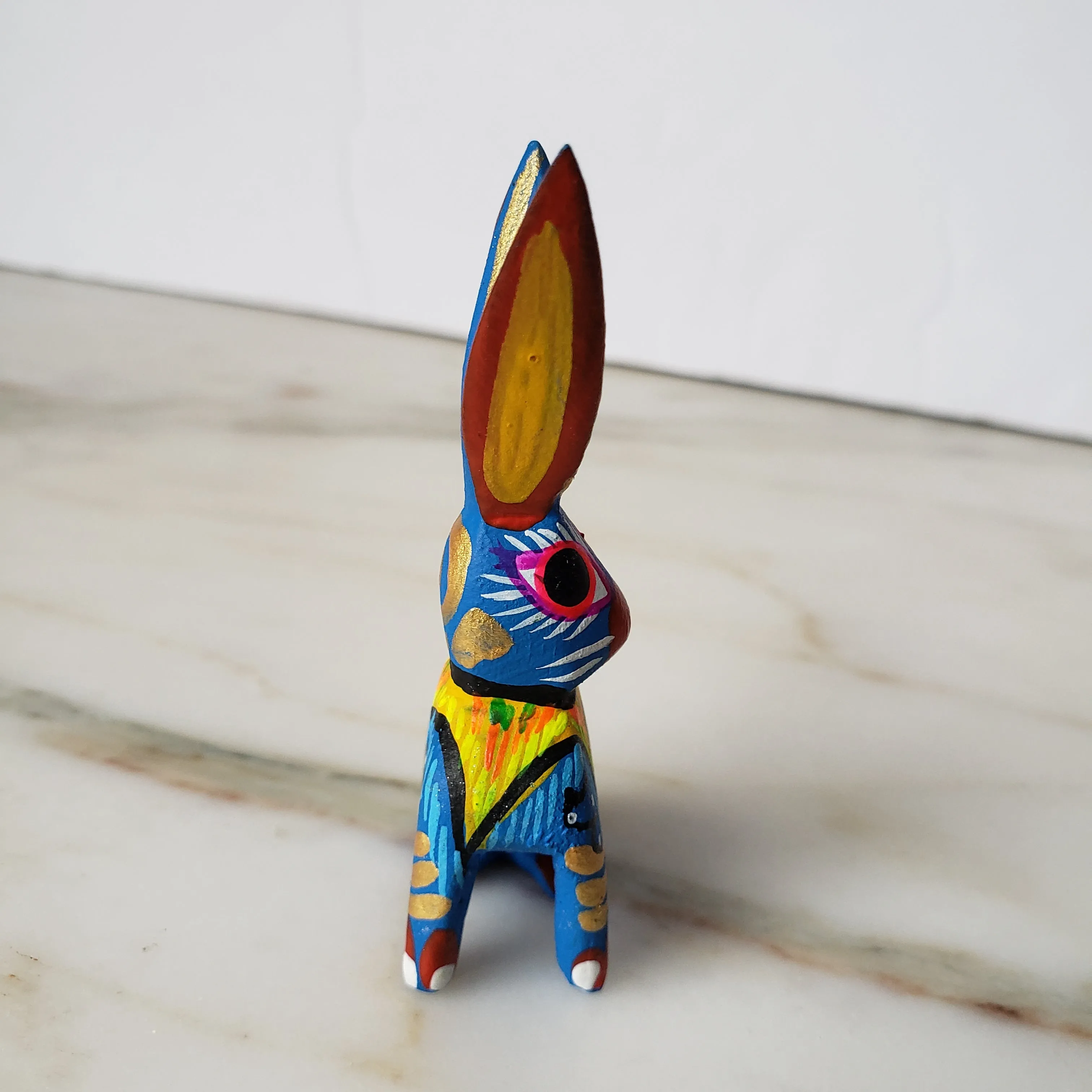 Little Rabbit Oaxacan Alebrije Wood Carving