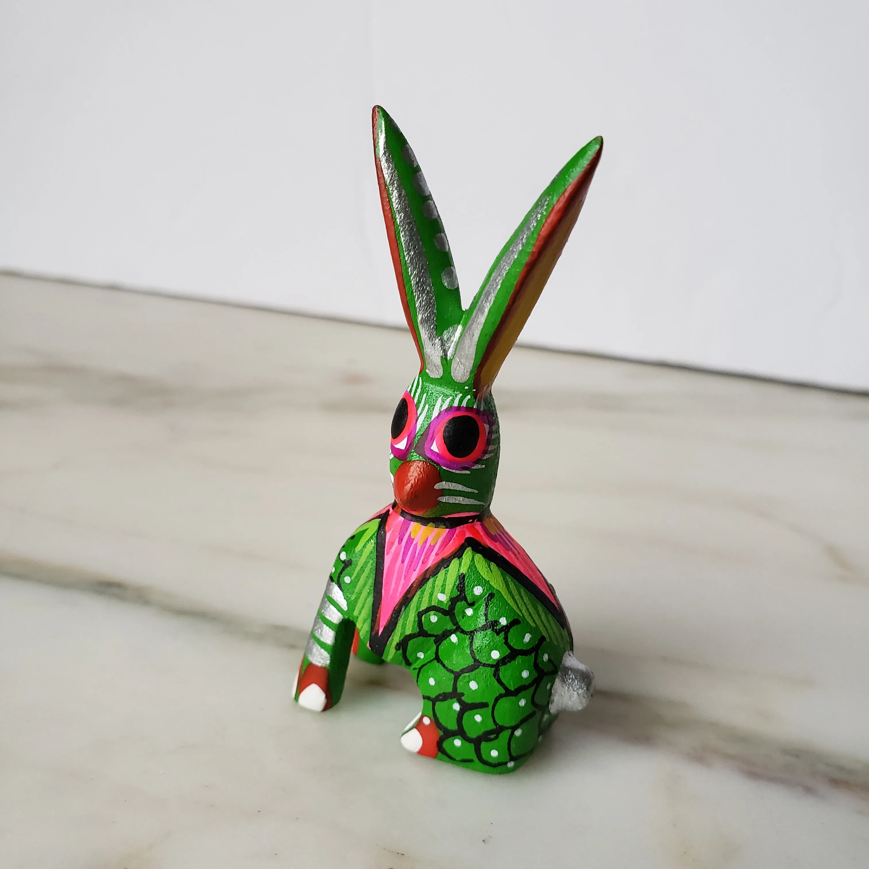 Little Rabbit Oaxacan Alebrije Wood Carving