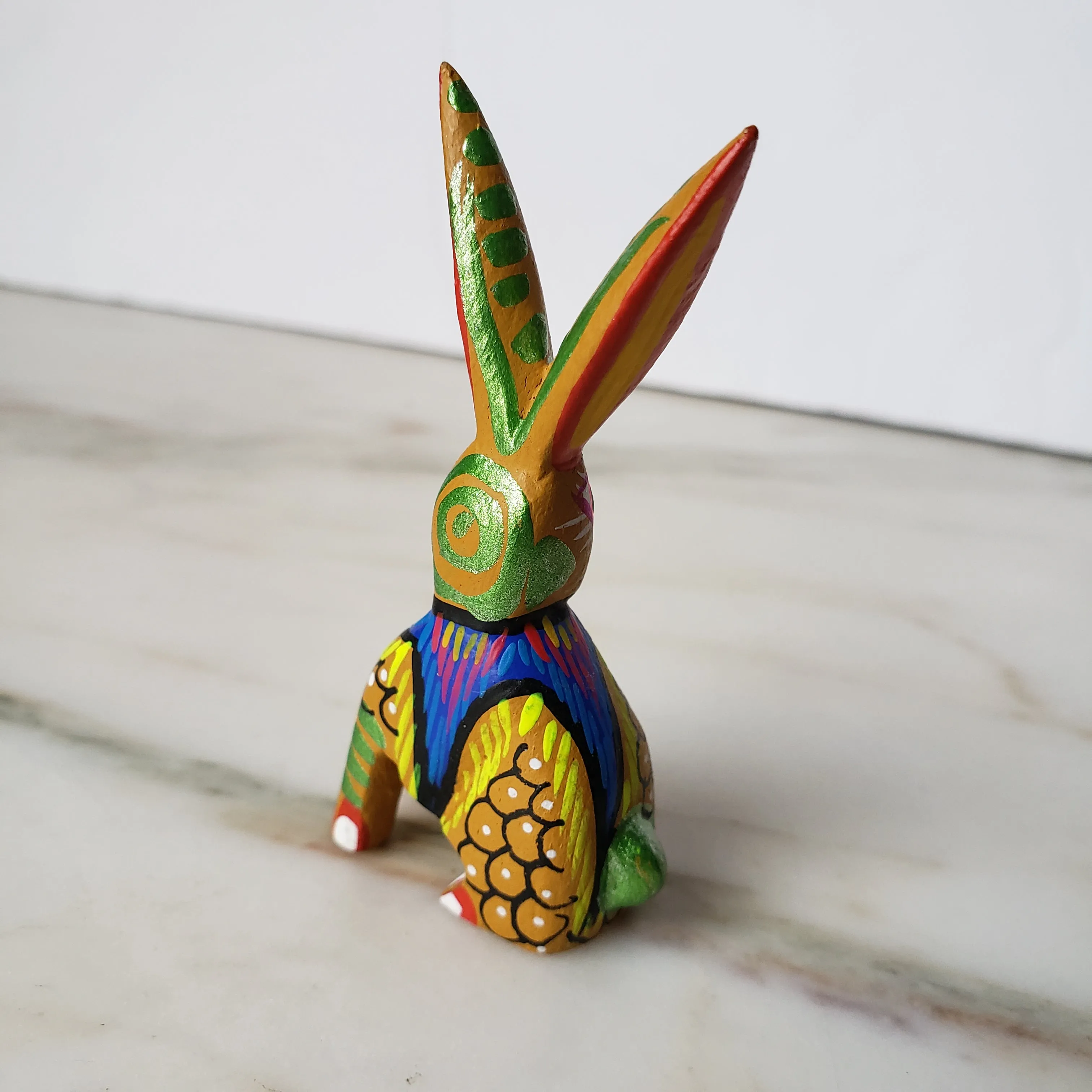 Little Rabbit Oaxacan Alebrije Wood Carving