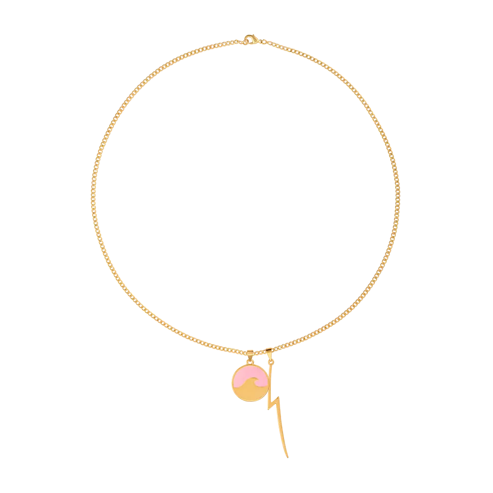 Logan Tay Sunkissed Wave Necklace