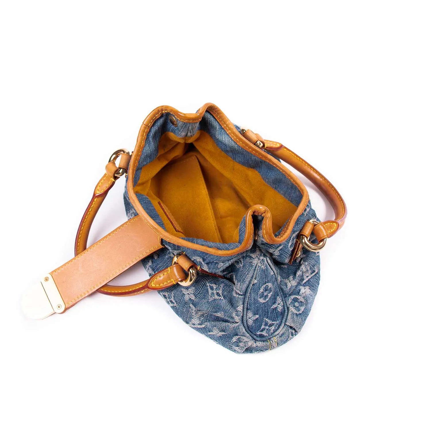 Louis Vuitton Denim Pleaty Bag