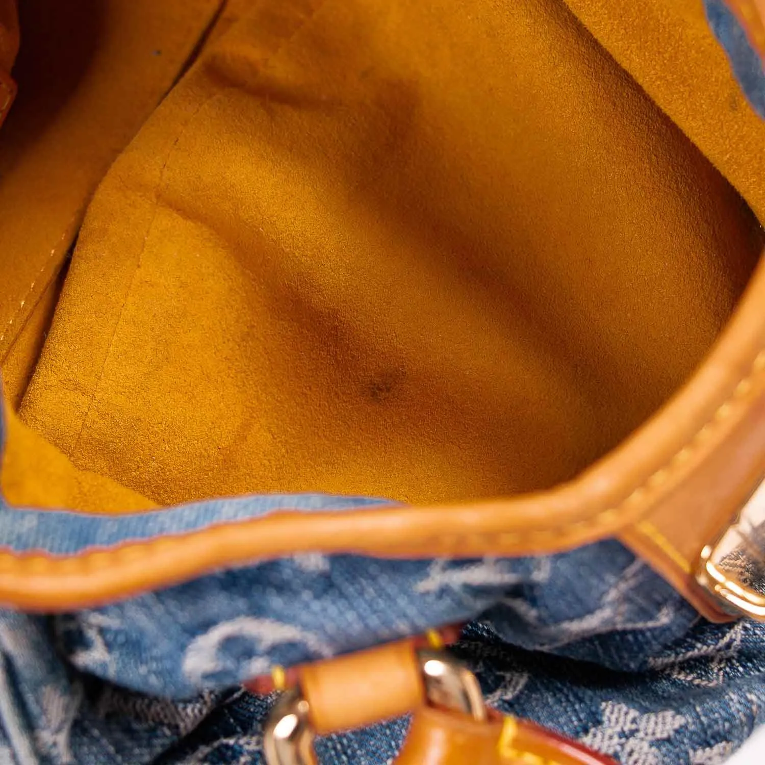 Louis Vuitton Denim Pleaty Bag
