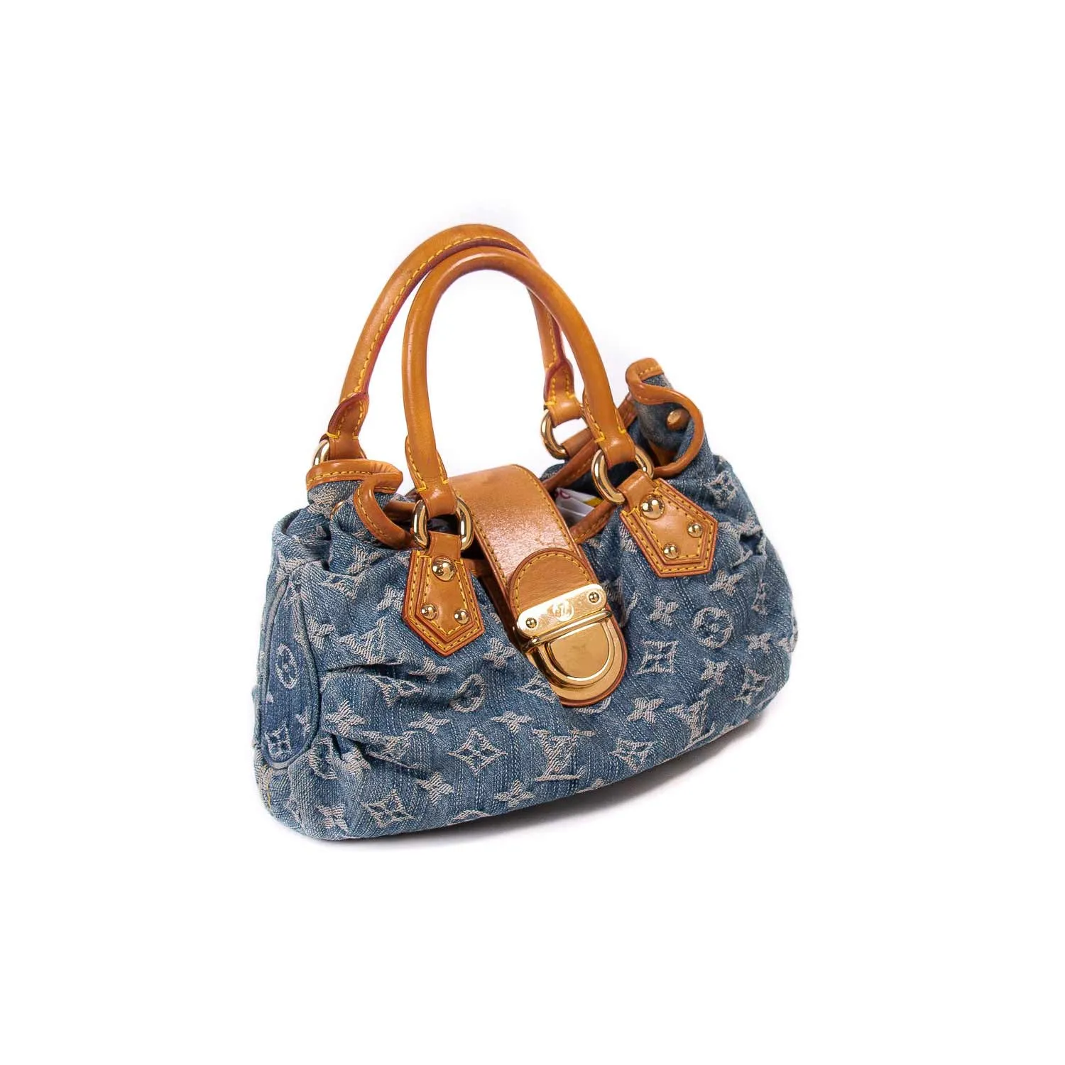 Louis Vuitton Denim Pleaty Bag
