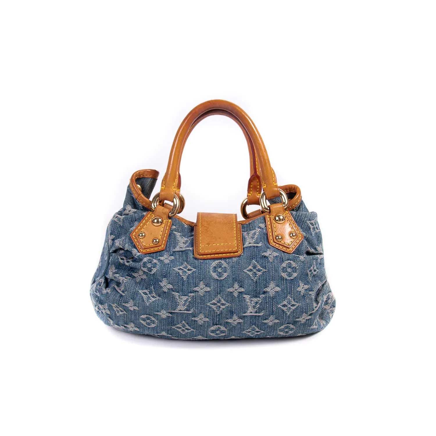 Louis Vuitton Denim Pleaty Bag