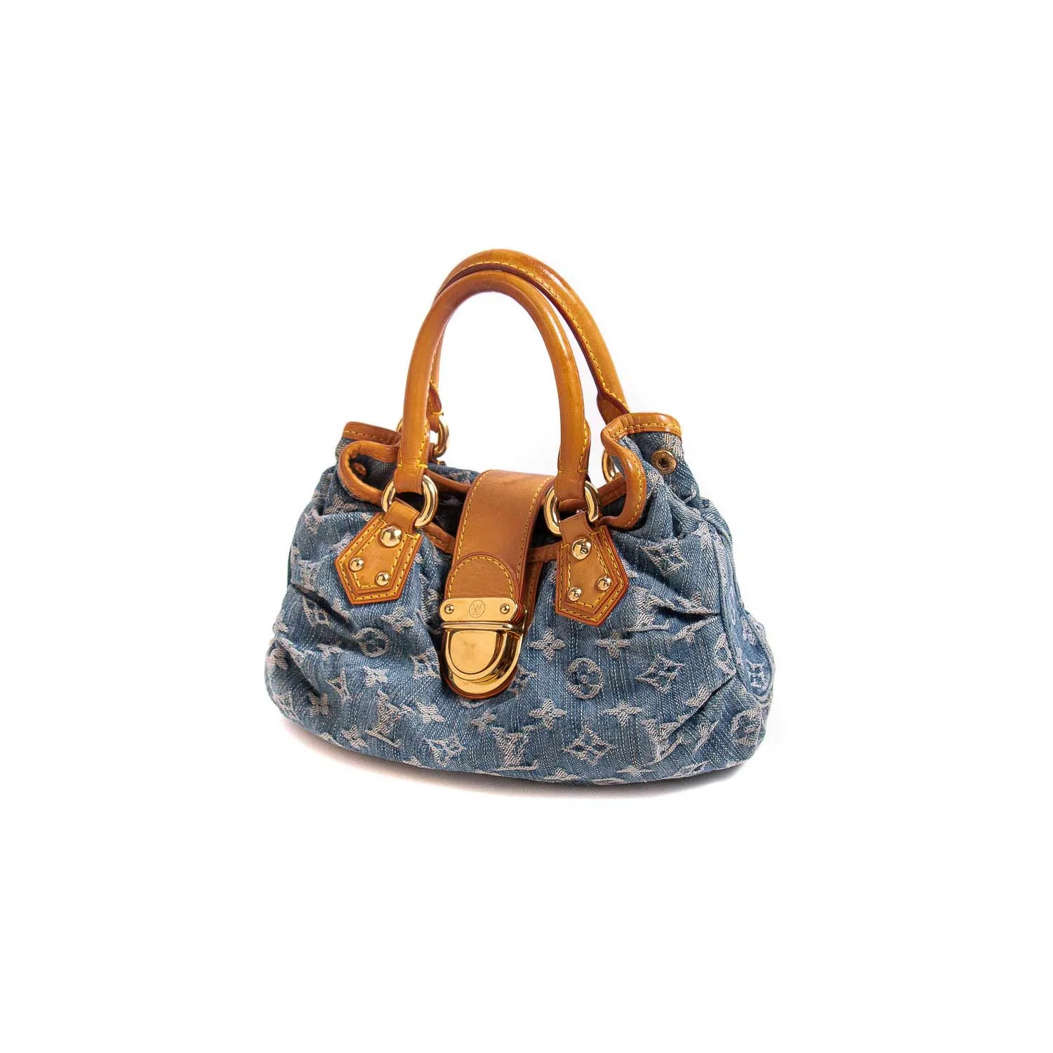Louis Vuitton Denim Pleaty Bag