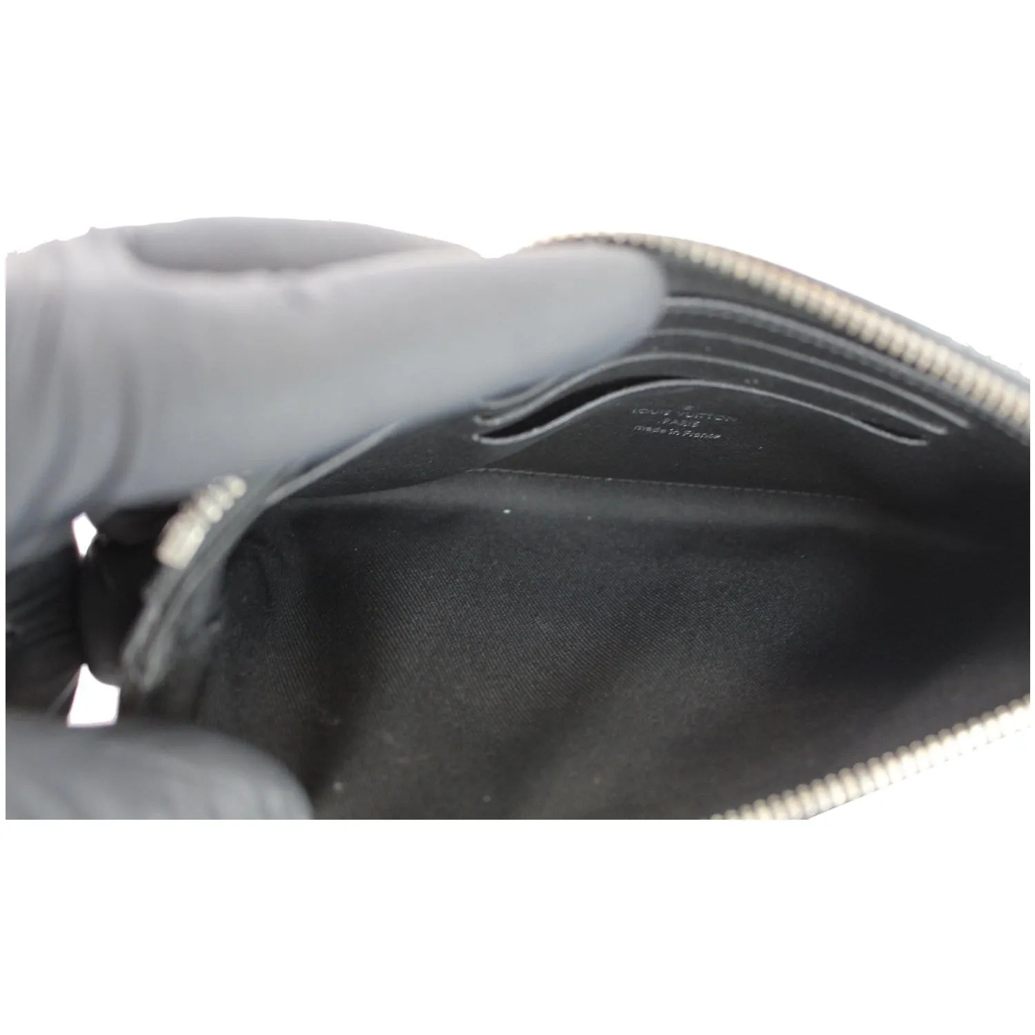 LOUIS VUITTON Discovery Pochette PM Monogram Eclipse Pouch Black