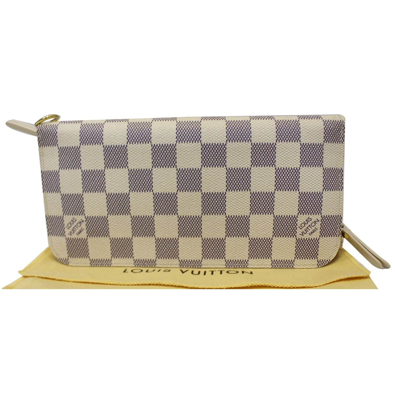 LOUIS VUITTON Insolite Damier Azur Wallet White