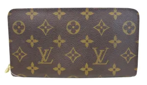 LOUIS VUITTON Monogram Canvas Zippy Long Wallet