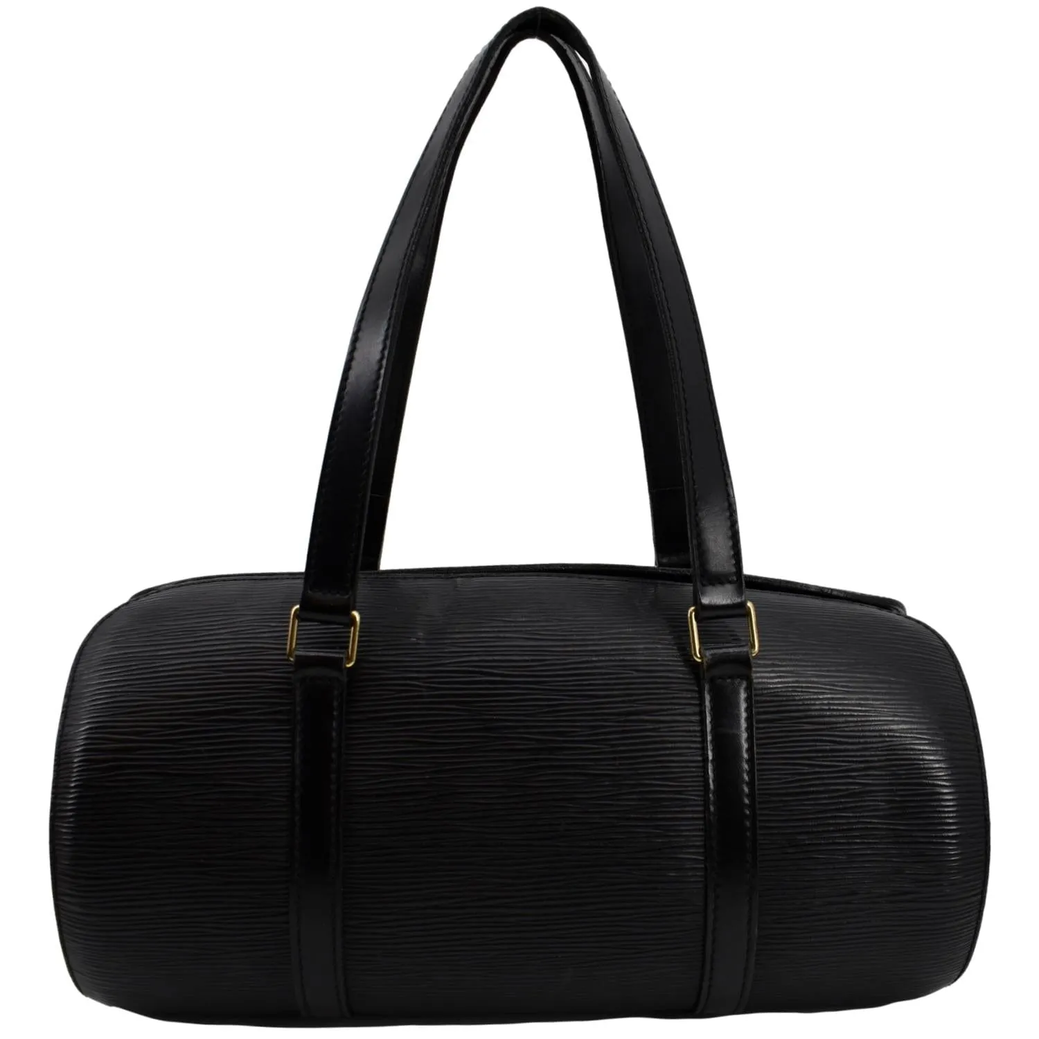 LOUIS VUITTON Papillon Epi Leather Handbag Black