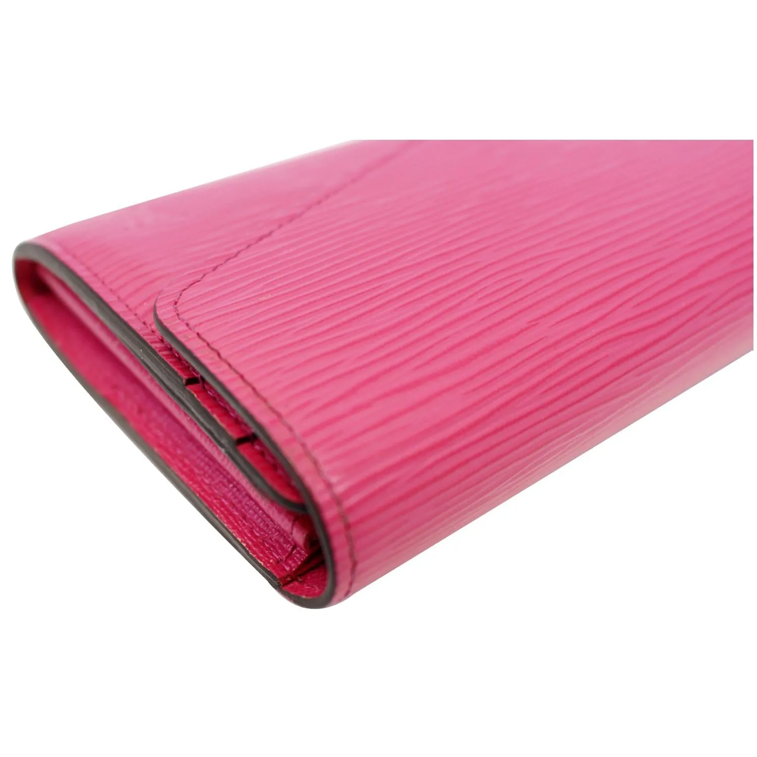 Louis Vuitton Sarah Epi Leather Wallet Pink