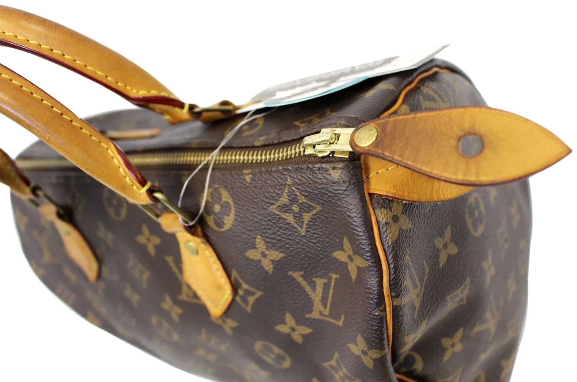 LOUIS VUITTON Speedy 30 Monogram Canvas Satchel Bag