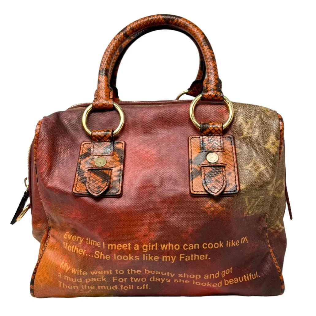 Louis Vuitton X Richard Prince Jokes Bag