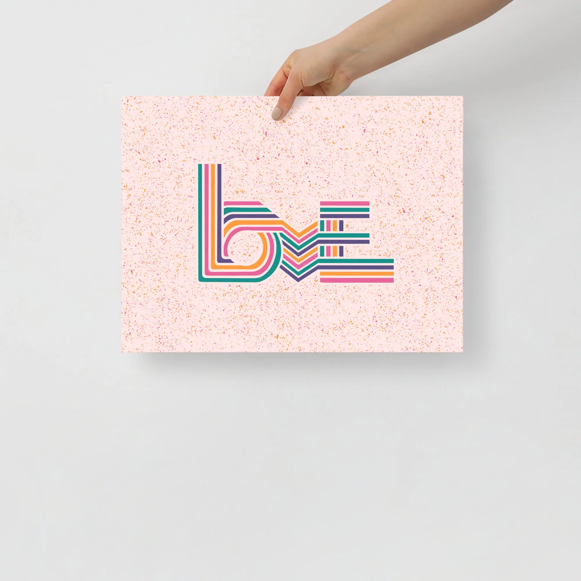 Love Stripes Bright - Poster