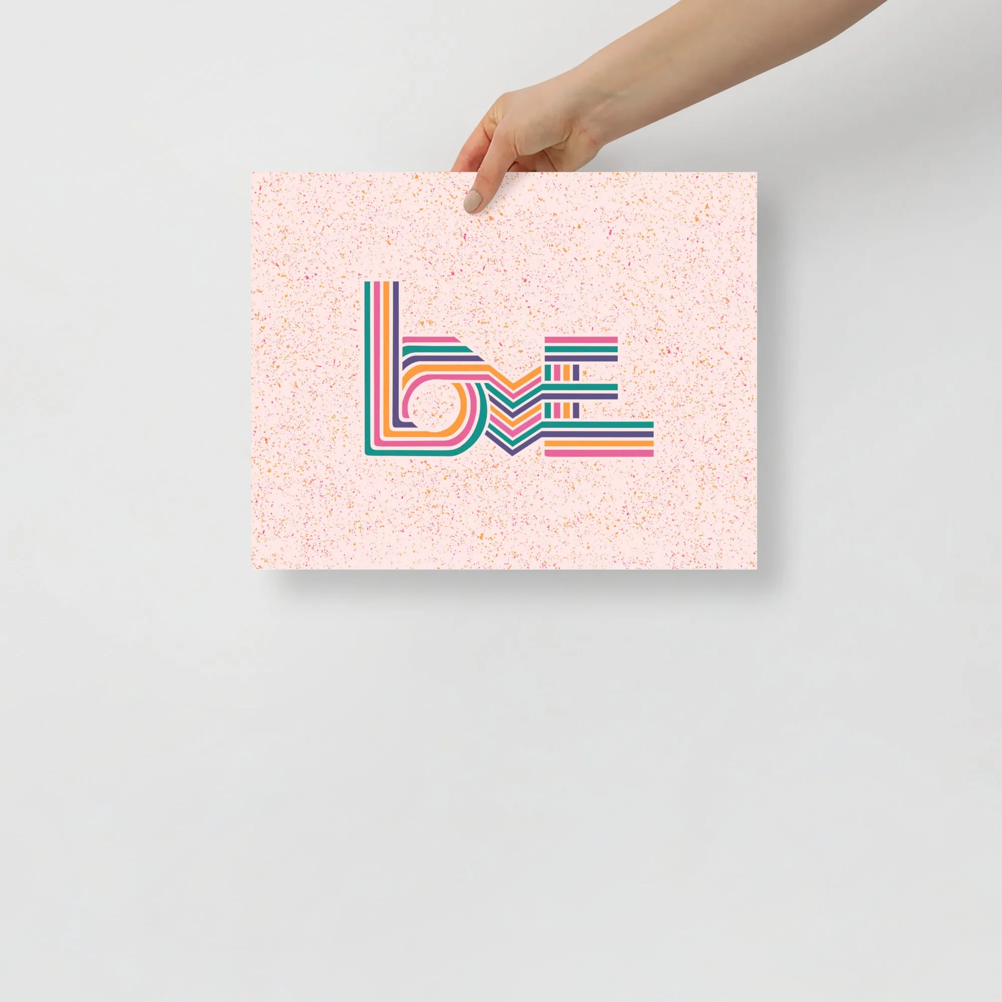 Love Stripes Bright - Poster